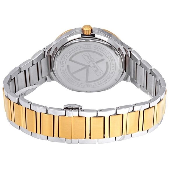 NWT Authentic Mathey-Tissot Evasion White Dial Two-Tone Men's Watch - Picture 3 of 3